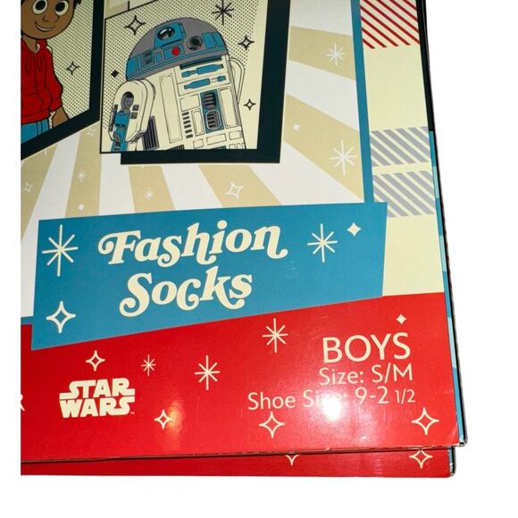 Boys Disney 100 Mickey Mouse 15 Days of Sock Advent Calendar Shoe Size 9-2.5 Set - Picture 5 of 8